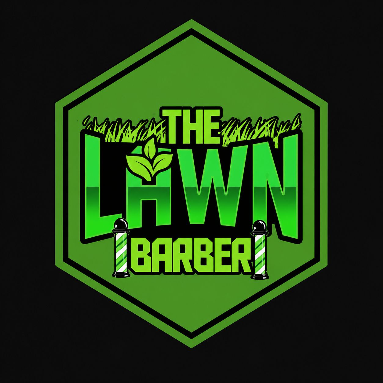 The Lawn Barber logo